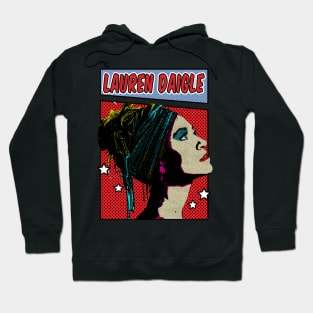 Lauren Daigle Pop Art Comic Style Hoodie